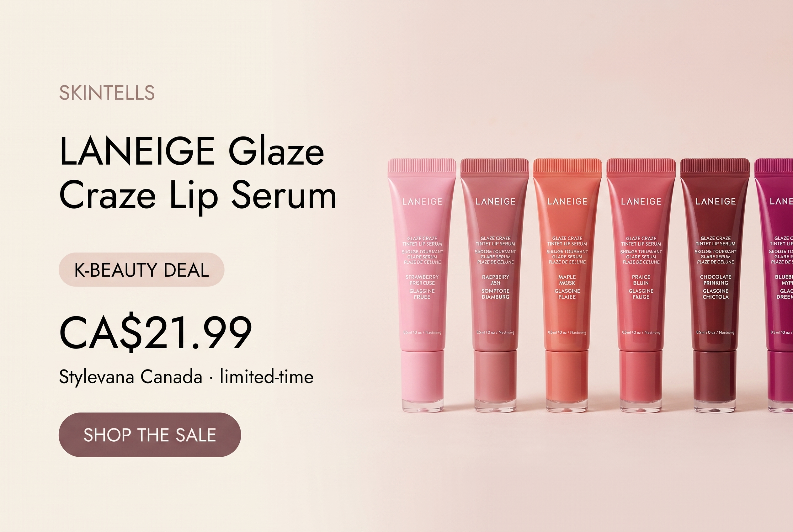 Laneige Glaze Craze Tinted Lip Serum
